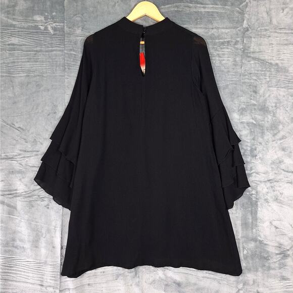 Womens Dress Medium Tunic Boho‎ Gauzy Whimsygoth Fairy Grunge Witchy Goth NWT - Picture 8 of 8